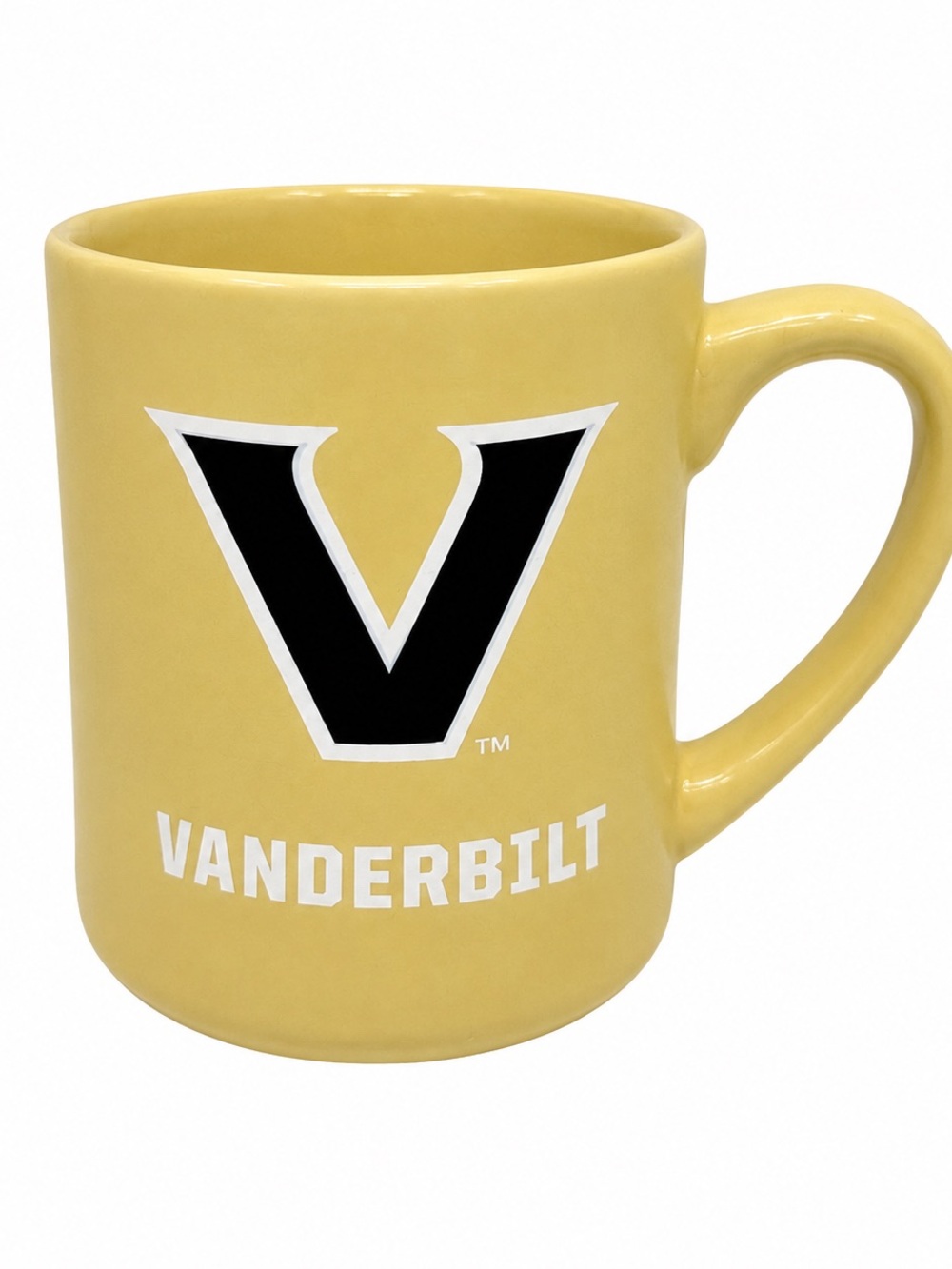 Yellow Ceramic Logo Mug